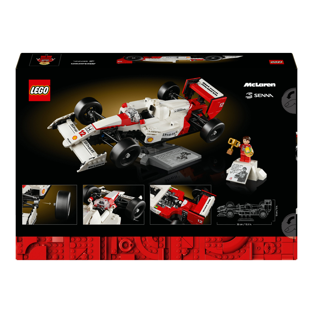 FUN BOX＿LEGO樂高 ICONS-10330 McLaren MP4/4 & Ayrton Senna